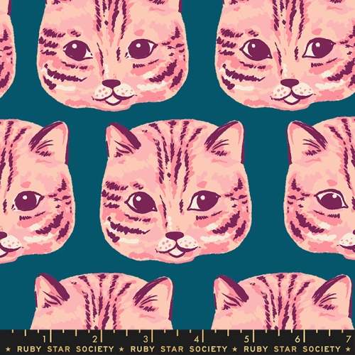Canvas Leinen - Sarah Watts - Reading Nook - Meow Meow Galaxy